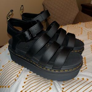 Dr. Martens Platform Leather Sandals